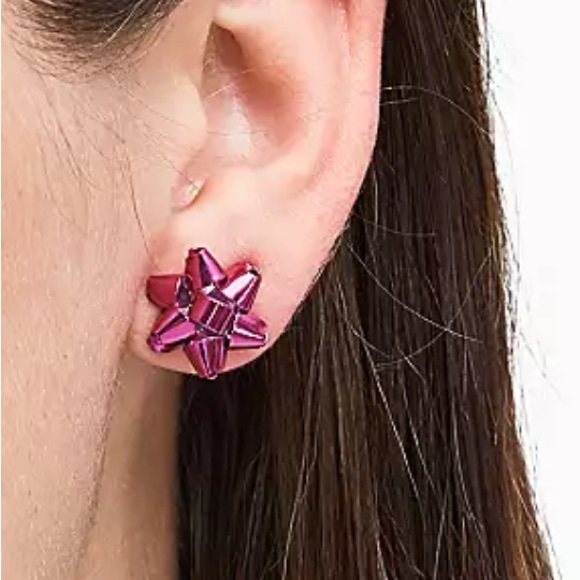 New Kate Spade Bourgeois Bow Studs - Picture 4 of 12